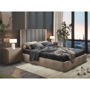 DORMITORIO CONTEMPORÁNEO MODULAR CON CABECERO TAPIZADO