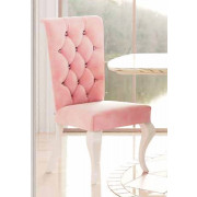 SILLA DE COMEDOR CON PATAS ESTILO ISABELINA