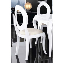 SILLAS DE MADERA maciza para salón y comedor | tudecora