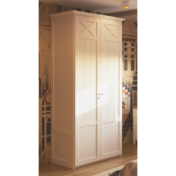 ARMARIO ROPERO CON PUERTAS CON ASPAS DORMITORIO MADERA