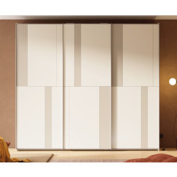 ARMARIO DE DISEÑO CONTEMPORÁNEO CON PUERTAS CORREDERAS SOLAPADAS