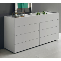 COMODA ANCHA CON CAJONES GRAN CAPACIDAD DORMITORIO DE DISEÑO