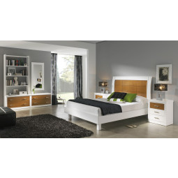 DORMITORIO CON CAMA CON BANCADA - HAYA