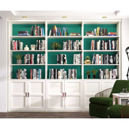 LIBRERÍA CON BALDAS Y PUERTAS IDEAL PARA SALÓN COMEDOR