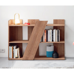 ESTANTERÍA BAJA EN FORMATO MODULAR IDEAL COMO MUEBLE AUXILIAR