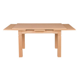 MESA DE COMEDOR RECTA EXTENSIBLE - PINO