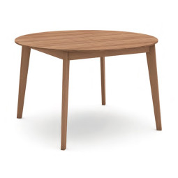 MESA DE COMEDOR REDONDA EXTENSIBLE PARA SALONES ESTILO NÓRDICO