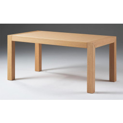 MESA DE COMEDOR FIJA DE DISEÑO MODERNO MADERA - ROBLE