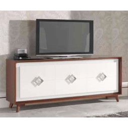 MUEBLE TELEVISIÓN CON 3 PUERTAS MADERA - DM