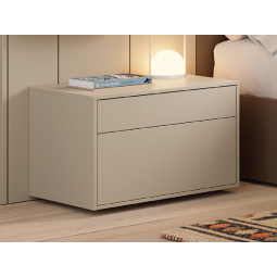 MESITA DE NOCHE DE LÍNEAS RECTAS IDEAL PARA DORMITORIOS MODERNOS
