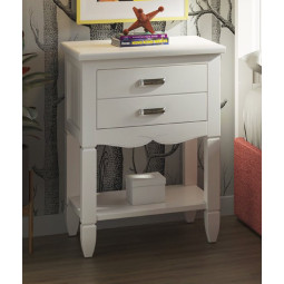 MESITA DE NOCHE DE DORMITORIO ESTILO PROVENZAL MODERNO