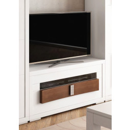 MUEBLE TELEVISIÓN 1 CAJÓN Y 1 PUERTA ABATIBLE