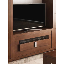 MUEBLE TELEVISIÓN CON 1 CAJÓN Y 1 PUERTA ABATIBLE