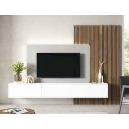 MUEBLE DE TV SUSPENDIDO: ELEGANCIA Y FUNCIONALIDAD PARA TU SALÓN