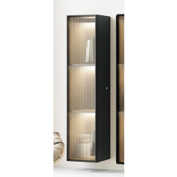 VITRINA MODERNA CON 1 PUERTA Y OPCIONES PERSONALIZABLES