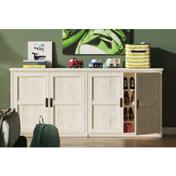 MUEBLE ZAPATERO DE GRAN CAPACIDAD FABRICADO EN MADERA SOSTENIBLE