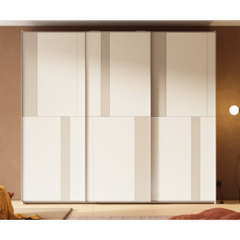 ARMARIO DE DISEÑO CONTEMPORÁNEO CON PUERTAS CORREDERAS SOLAPADAS