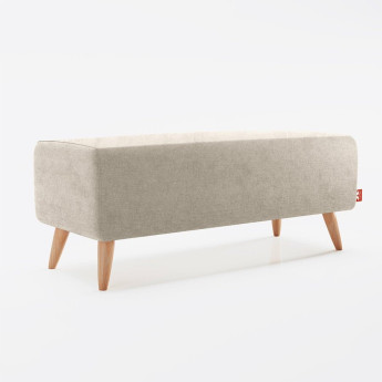 BANQUETA DE CAMA IDEAL PARA ESTANCIAS CON MUEBLES DE DISEÑO NÓRDICO