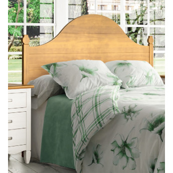 CABECERO DE CAMA DE MADERA ESTILO COLONIAL PROVENZAL