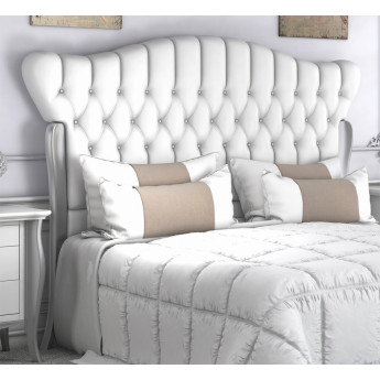 CABECERO DE CAMA CLÁSICO TAPIZADO - PINO