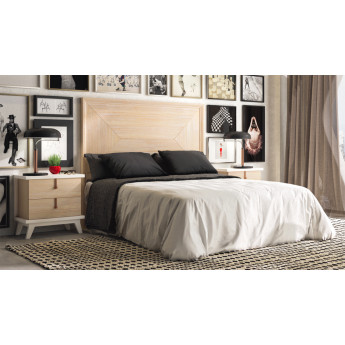 MUEBLES DE DORMITORIO DE DISEÑO NÓRDICO MADERA NATURAL