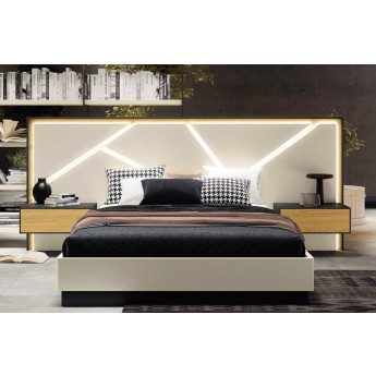 MOBILIARIO DE DISEÑO MODERNO PARA DORMITORIO MADERA - ROBLE