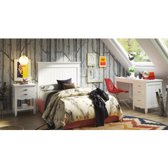 CONJUNTO DE MOBILIARIO DE CALIDAD PARA DORMITORIO JUVENIL MODERNO