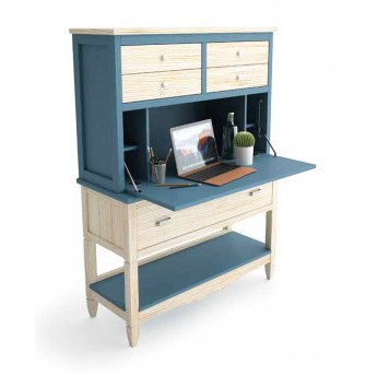 ESCRITORIO BUREAU CON CAJONES DORMITORIO MUEBLES VINTAGE