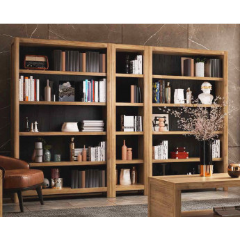 LIBRERÍA FABRICADA EN MADERA SOSTENIBLE PARA OFICINA O PARA HOGAR