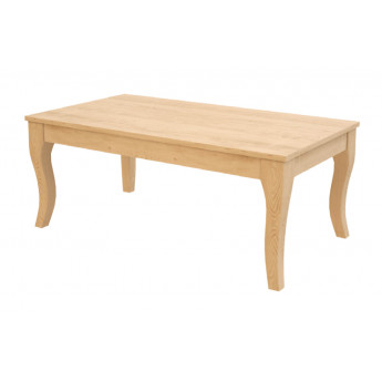 MESA DE CENTRO FIJA CLÁSICA MADERA - PINO