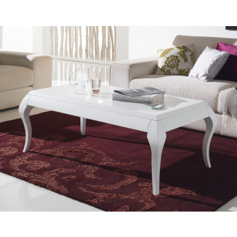 MESA DE CENTRO MODELO ISABELINA Y ELEVABLE MADERA - PINO