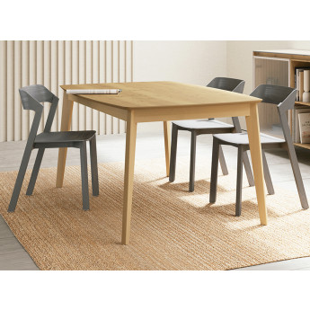 MESA DE COMEDOR EXTENSIBLE PARA SALÓN DISEÑO NÓRDICO - HAYA