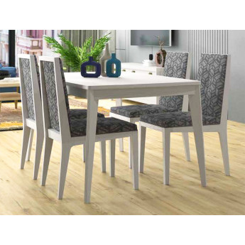 MESA DE COMEDOR EXTENSIBLE DISEÑO NÓRDICO Y EN MADERA MACIZA