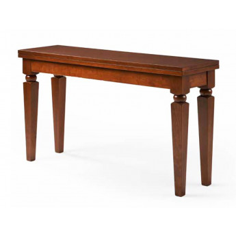 MESA CONSOLA CON LA TAPA ABATIBLE MADERA - PINO