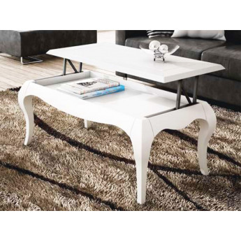 MESA DE CENTRO ISABELINA ELEVABLE MADERA - PINO