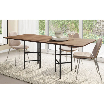 MESA DE COMEDOR ESTILO ATEMPORAL IDEAL PARA SALONES MODERNOS