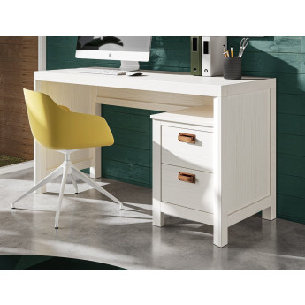 MESA DE ESCRITORIO CON 2 CAJONES IDEAL PARA SALÓN O DORMITORIO