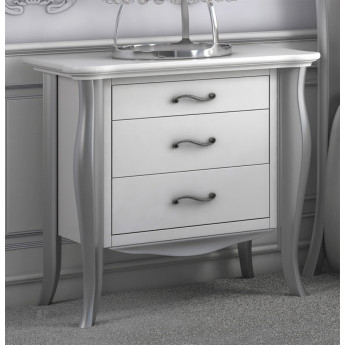 MESILLA DE NOCHE ESTILO CLÁSICO MADERA - PINO