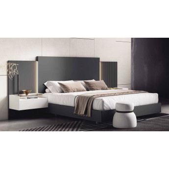 MOBILIARIO DE DISEÑO MODERNO PARA DORMITORIO MADERA - ROBLE