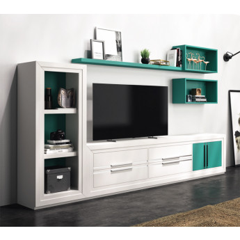 MUEBLES DE SALÓN COMEDOR DE DISEÑO MODERNO MADERA