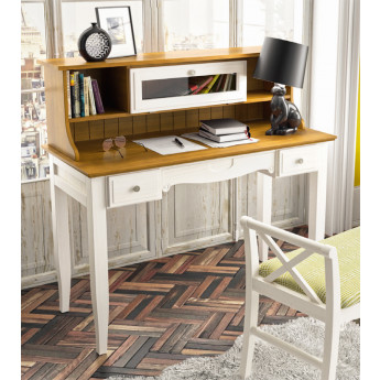 MUEBLE ESCRITORIO ESTILO ROMÁNTICO CON BUREAU MADERA