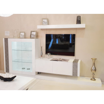 COMPOSICIÓN PARA SALÓN CON MUEBLE TV Y VAJILLERO - DM