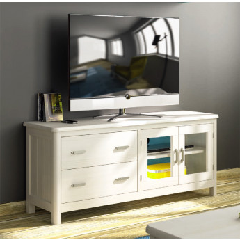 MUEBLE DE TELEVISIÓN CON LAS ESQUINAS REDONDEADAS