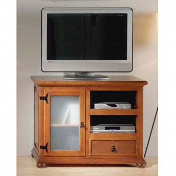 MUEBLE PARA TV ESTILO MEXICANO MADERA - PINO