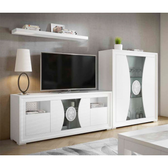 COLECCIÓN DE MUEBLE DE SALÓN CON MESA DE TV Y VAJILLERO