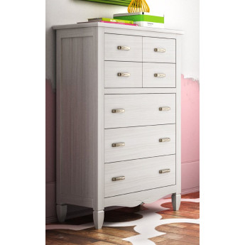SINFONIER DE MADERA CON 5 CAJONES IDEAL PARA DORMITORIOS MODERNOS