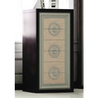 SINFONIER DE MADERA CON TIRADOR CÍRCULO MADERA - PINO