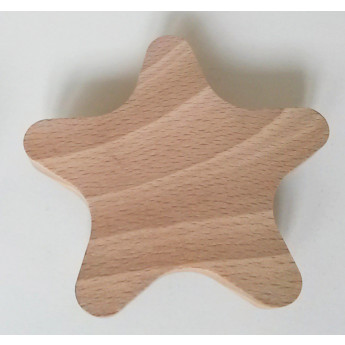 TIRADOR INFANTIL DE MADERA ESTRELLA - HAYA