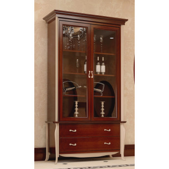 VITRINA PARA SALONES CLÁSICOS MADERA - PINO