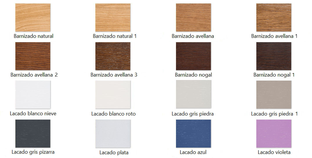 Resultado de imagen para COLORES PARA MADERA